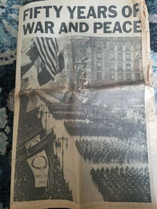 York Times - Fifty Years Of War And Peace Special Edition 1962
