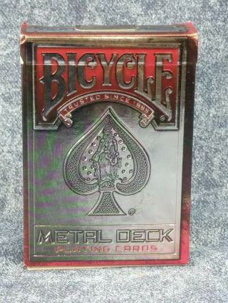 1 Deck Of Bicycle Metal Playing Cards - S102405 - 丙e3