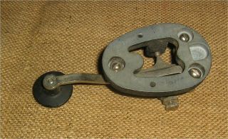 Antique Vintage Speed - X Telegraph Morse Code Key H15 - 682 Ham Radio chrome Black 4