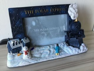 Polar Express Lighted Picture Frame 4x6 N
