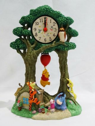 Disney Winnie The Pooh And Friends Treehouse Clock -