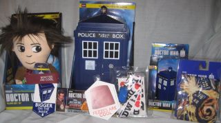 Dr.  Who Vip Merch Bag Wizard World Matt Smith David Tennant Tardis Dalek 10th