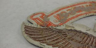 HARLEY DAVIDSON Large Vintage Eagle Patch Made In USA Pre - Owned Distressed LOOK 4