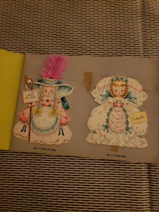 Vintage Hallmark Cards Dolls Collector ' s Album Land of Make Believe No Cards 2