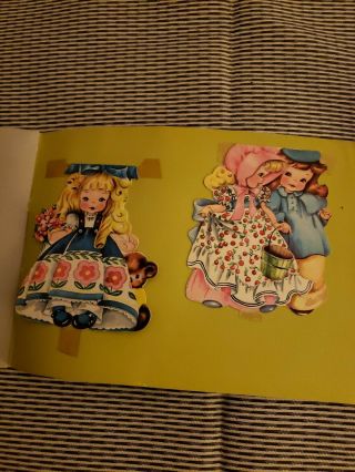 Vintage Hallmark Cards Dolls Collector ' s Album Land of Make Believe No Cards 7