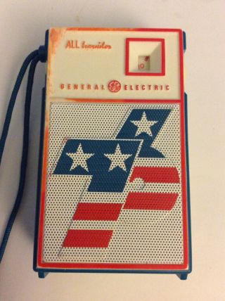 General Electric Ge Spirit Of 76 Am Transistor Radio 1976 Commemorative