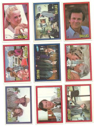 Dallas - Complete Trading Card Set (56) - Donruss 1981 - Nm