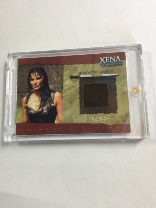 Xena Warrior Princess “from The Archives” Costume Card Xena R4