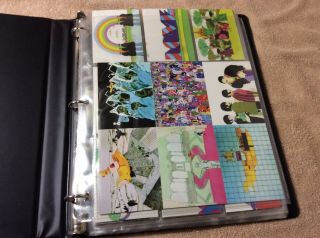 The Beatles Yellow Submarine Cards Complete Set 72 Binder 1999,  Uncut 6,  More 2