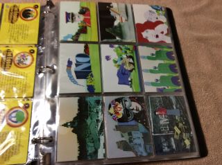 The Beatles Yellow Submarine Cards Complete Set 72 Binder 1999,  Uncut 6,  More 5