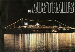 1967 Australis Deluxe Brochure W/ Plans & Interiors - Nautiques Ships Worldwide