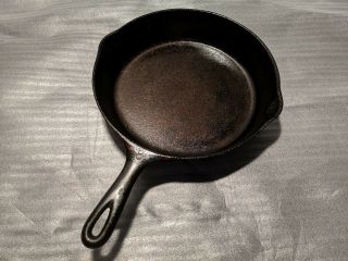 Vintage Wagner Ware Sidney - O - No 8 Cast Iron Skillet Frying Pan
