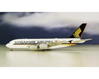 Jc Wings Ew4388001 Singapore Airlines A380 - 800 9v - Skv Diecast 1/400 Jet Model
