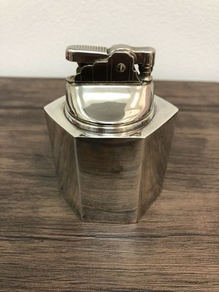 Vintage Fisher Sterling Silver Weighted Table Lighter 2548 Table