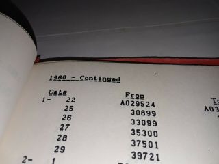 Schwinn Columbia Bicycle Serial Numbers Years Dates and Pat Numbers,  Bike Booklet 4