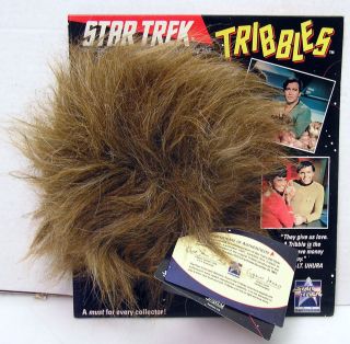 1991 Star Trek Official 25th Anniversary Tribble With - On Card