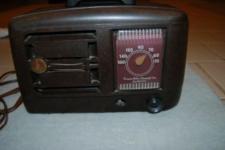 Vintage 1946 Emerson Model 507 AM Tabletop Tube Radio - - 2