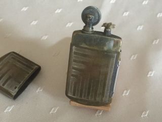Rare Brass Wwii Trench Lighter - Minister Fiancés - Take A Look