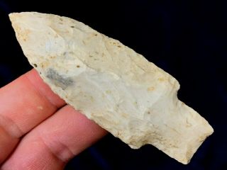 Outstanding Kramer Point Boone Co. ,  Missouri Authentic Arrowhead Artifact Mb16