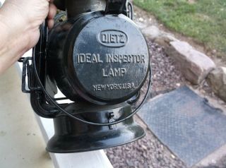 York Central Railroad / Nycrr Dietz Ideal Inspector Lamp / Lantern
