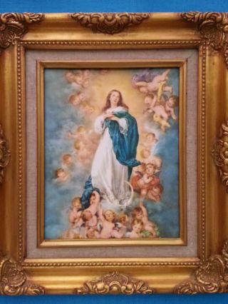 Immaculate Conception Framed 8 X 10 Picture
