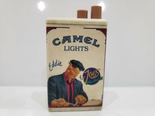Vintage " Eddie " Camel Lights/joe 