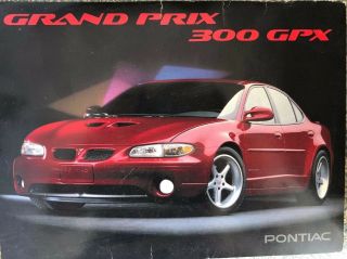 1995 Pontiac Grand Prix 300 Gpx Media Handout