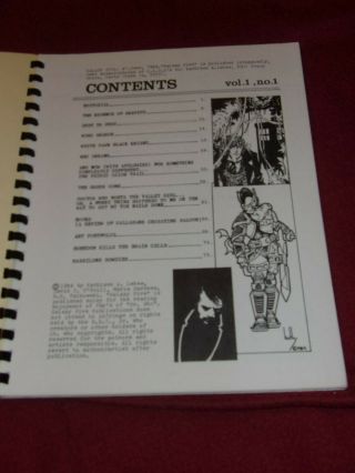 Galaxy Five Doctor Who The Prisoner fanzine (1984) comb - bound rare sf television 2