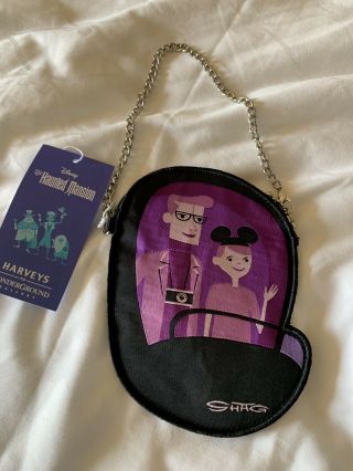 Bnwt Harveys Haunted Mansion 50th Coin Purse Signed By Shag.