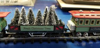 LEMAX VILLAGE CHRISTMAS EXPRESS TRAIN 3 CAR SET 3