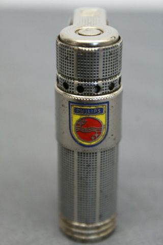 Rare Philips Radio Advertising Imco Triplex Junior 6600 Austria Patent Lighter