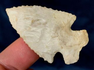 Outstanding Dovetail Point Andrew Co. ,  Missouri Authentic Arrowhead Artifact C18