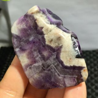 WOW 100 Natural Raw Chevron Amethyst Crystal Rough Chunk Healing Stone 57g 5