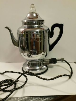 Vintage Farberware Automatic Coffee Percolator Model 110 York,  Usa