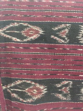 Antique Collectable Ikat Cotton Textile From Indonesia