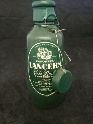 Vintage 1969 Lancers Vinho Branco White Dinner Wine Pepper Shaker (a5)