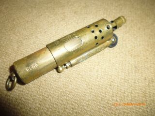JMCO brass 1912 patent 89538 AUSTRIA TRENCH torch LIGHTER Austrian pipe cigar 3