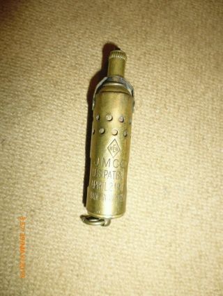 JMCO brass 1912 patent 89538 AUSTRIA TRENCH torch LIGHTER Austrian pipe cigar 5