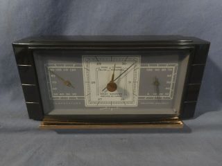 Vintage Weather Barometer Humidity Temperature Instrument By Airguide