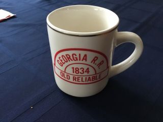 Georgia Rr 1834 Old Reliable Railroad Train Coffee Mug