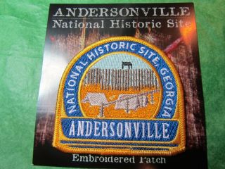 Andersonville National Historic Site Embroidered Patch Georgia Travel (463)