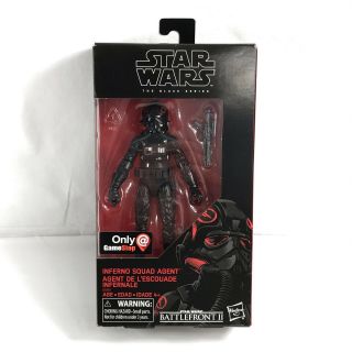Star Wars The Black Series 6 " Inferno Squad Agent Battlefront Ii Action Figure