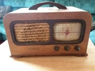 Vintage Philco Electric Portable Radio,  1940 