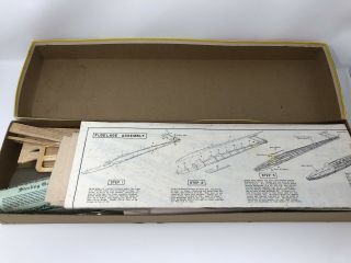 Vintage Diamant Sailplane Model Kit E3 Sterling Models Inc.  74 