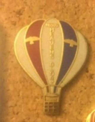 Heavens Glory N - 60us 1973 Piccard Vintage Hot Air Balloon Pin