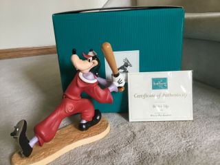 Wdcc Goofy Figurine “ Batter Up” From Disney’s How To Play Baseball Mib/coa
