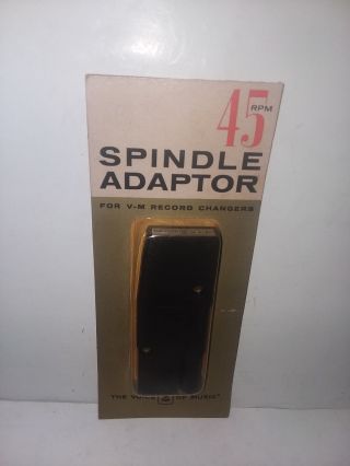 Vintage  45 Rpm Spindal Adaptor For V - M Record Changers Model V M.