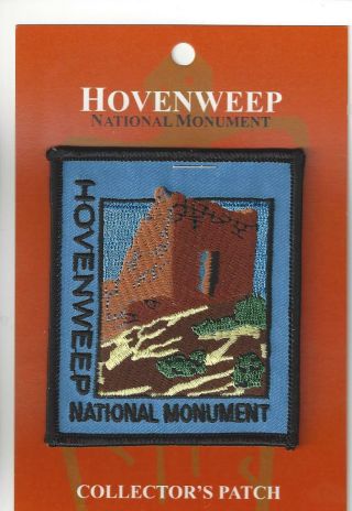 Hovenweep National Monument Canyonlands National Park Souvenir Patch