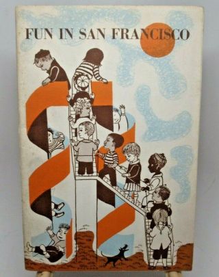 Fun In San Francisco Vintage Booklet 1949 Book Number 3 Htf