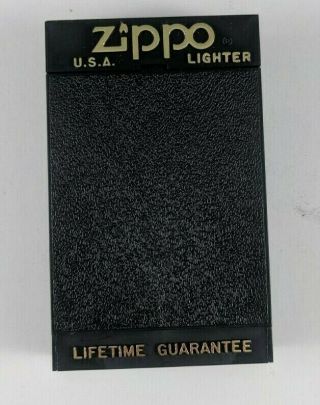 Vintage 1975 3 - Color Zippo Lighter With Perx Advrtisement In Pristine 2